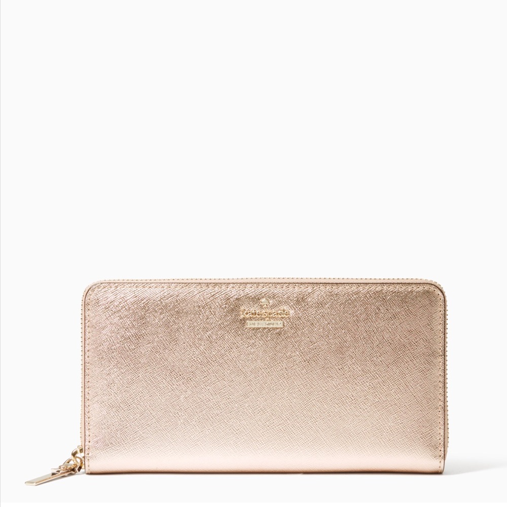 Kate Spade Gold Wallet
